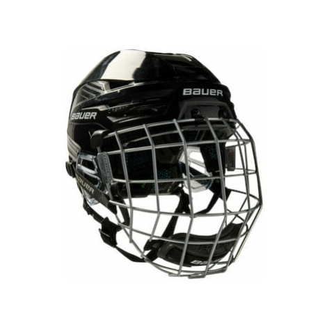 Bauer RE-AKT 85 Helmet Combo SR Čierna Hokejová prilba