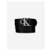 Calvin Klein Reversible Logo Opasok Čierna Hnedá