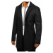 Čierny pánsky zimný kabát BOLF 5438