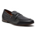 Tommy Hilfiger Poltopánky Casual Light Flexible Lth Loafer FM0FM04989 Čierna