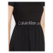 Calvin Klein Jeans Každodenné šaty J20J220759 Čierna Regular Fit