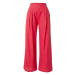 Abercrombie & Fitch Plisované nohavice  jasne červená