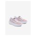 Light pink womens sneakers with suede details VANS Old Skool O - Women