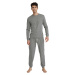 Pánske pyžamo 40951 Universal - HENDERSON šedá