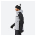 Pánska bunda SNB 100 na snowboard sivo-čierna