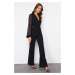 Trendyol Black Otrish Woven Overalls