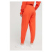 Nohavice Calvin Klein Underwear oranžová farba, jednofarebné