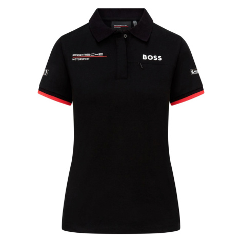 Porsche Motorsport dámske polo tričko Black 2023