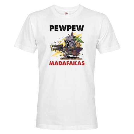 Pánské tričko zo seriálu Mandalorian - Baby Yoda