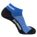 Modro-čierne pánske športové ponožky Salomon Speedcross Low Socks C19736