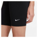 Nike SPORTSWEAR ESSENTIAL Dámske voľnočasové šortky, čierna, veľkosť