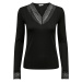 Jacqueline de Yong Dámske tričko JDYRINE Regular Fit 15309637 Black XL