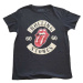The Rolling Stones tričko Sixty Biker Tongue Čierna