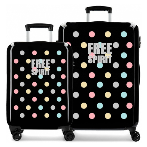 JOUMMA BAGS, Movom Free Dots, Sada luxusných ABS cestovných kufrov 69cm/55cm, 3061921