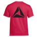 ILLUMINATE tričko Logo Black print Červená