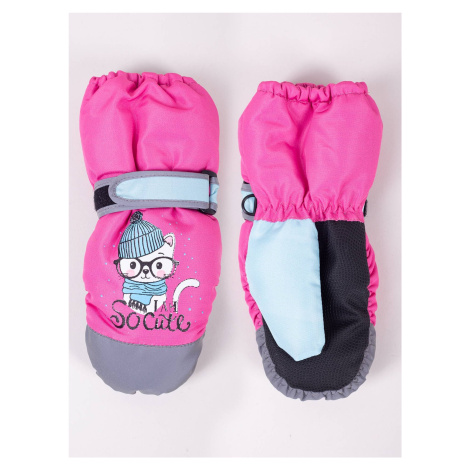 Yoclub Kids's Children'S Winter Ski Gloves REN-0310G-A110