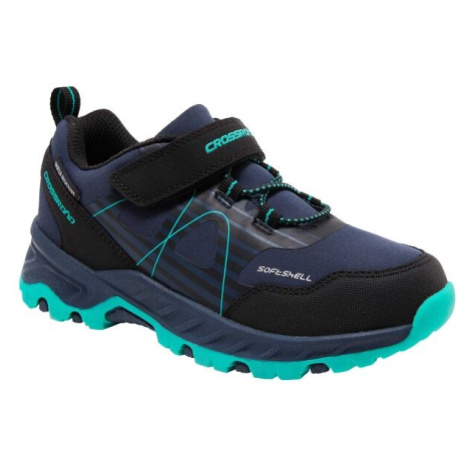 Crossroad BOSET II Detská treková obuv, modrá, veľkosť