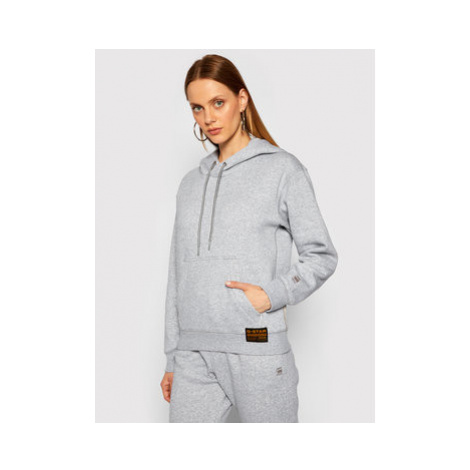 G-Star Raw Mikina Core D17753-C235-906 Sivá Straight Fit