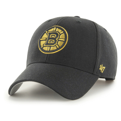 Boston Bruins čiapka baseballová šiltovka Metallic Snap 47 MVP Black 47 Brand