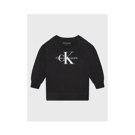 Calvin Klein Jeans Tepláková súprava Monogram IN0IN00017 Čierna Regular Fit