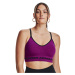 Podprsenka Under Armour Seamless Low Long Htr Bra Mystic Magenta