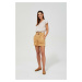 Viscose shorts - beige