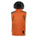 Alpine Pro Jarvis 4 Pánska vesta MVEU078 spálene oranžová
