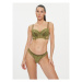 Hunkemöller Stringové nohavičky Amelie String R 203525 Zelená