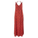 O'Neill LW BELINDA AOP LONG DRESS Dámske šaty, červená, veľkosť