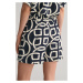 ŠORTKY GANT REL MONOGRAM PRINT PULL ON SHORTS EVENING BLUE