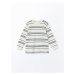 LC Waikiki LCW Crew Neck Long Sleeve Striped Baby Boy T-Shirt