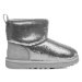 Ugg Snehule W Classic Mini Mirror Ball 1151291 Strieborná