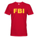 Pánské tričko s motívom FBI