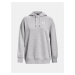 Sivá mikina Under Armour Essential Flc OS Hoodie