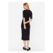 Calvin Klein Úpletové šaty K20K205752 Čierna Slim Fit