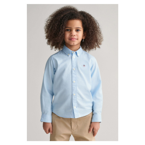 KOŠEĽA GANT SHIELD OXFORD BD SHIRT CAPRI BLUE