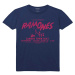 Ramones tričko Roundhouse Modrá