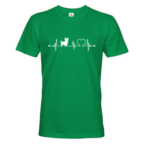 Pánské tričko pre milovníkov psov Yorkshirský teriér - darček pre psíčkarov
