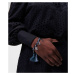 Šperk Karl Lagerfeld K/Woven Charms Bracelet Modrá