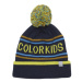 Juniorská zimná čiapka COLOR KIDS Hat logo CK, sulphur spring