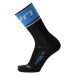 UYN Cyklistické ponožky klasické - ONE LIGHT - čierna/modrá