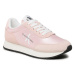 Calvin Klein Jeans Sneakersy Retro Runner Low Laceup Ny Pearl YW0YW01056 Ružová
