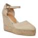 Castañer Espadrilky Carol/8ED/001 20975-203 Béžová