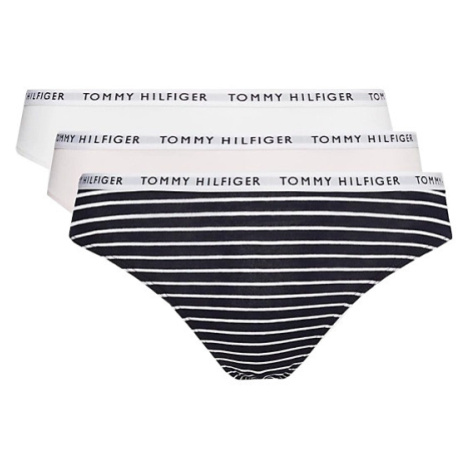 Tommy Hilfiger 3 PACK - dámske tangá UW0UW04558-0Y3 L