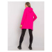 RUŽOVÁ DÁMSKA OVERSIZE MIKINA NA ZIPS RV-BL-4899.23P-FUCHSIA