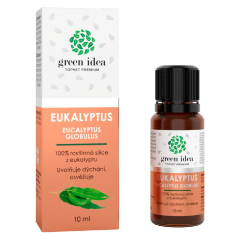Green Idea Eukalyptus 100% silice na podporu normálnej funkcie dýchacieho ústrojenstva