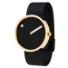 Picto 43387-1020 Unisex Watch Black and Gold 40mm