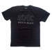 AC/DC Tričko Back In Black Unisex Black