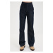 Trendyol Navy Blue Pocket Detailed High Waist 90's Wide Leg Jeans