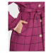 Custommade Vlnený kabát Isabel 999540835 Ružová Regular Fit